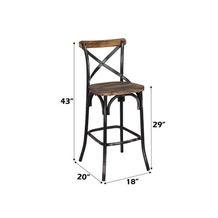 Zaire - Bar Chair (1Pc) ACME 