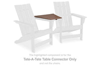 Thumbnail for Emmeline - Brown - Tete-a-tete Table Connector - Tony's Home Furnishings