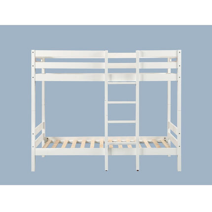 Esin - Twin Over Twin Bunk Bed - White ACME 