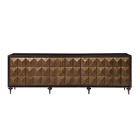 Diya - Console Cabinet - Forged Bronze & Espresso ACME 