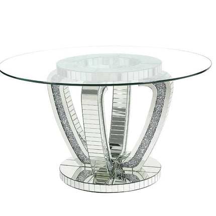 Noralie - Dining Table - Mirrored ACME 