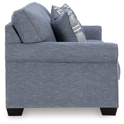 Carissa Manor - Denim - Queen Sofa Sleeper Benchcraft® 