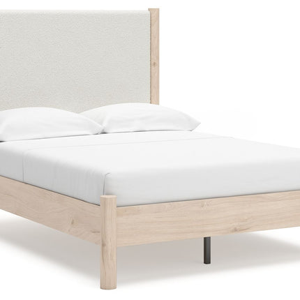 Cadmori - Upholstered Panel Bed Signature Design by Ashley® 