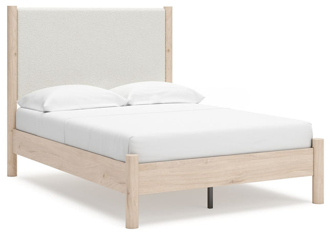 Cadmori - Upholstered Panel Bed Signature Design by Ashley® 