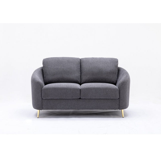 Yuina - Loveseat - Gray Linen ACME 