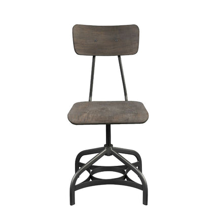 Jonquil - Side Chair (Set of 2) - Gray Oak & Sandy Gray ACME 