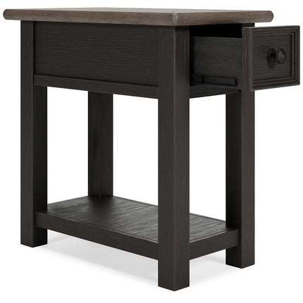 Tyler - Black / Gray - Chair Side End Table Ashley Furniture 