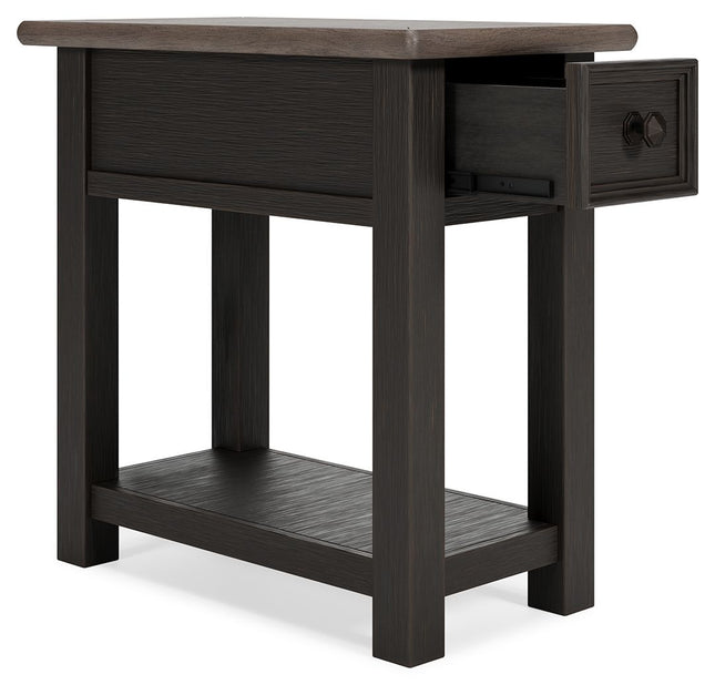 Tyler - Black / Gray - Chair Side End Table Ashley Furniture 