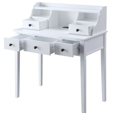 Agia - Desk - White Finish ACME 