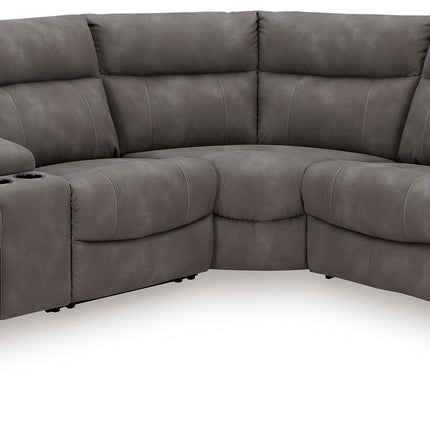 Next-gen Durapella - Power Reclinering Sectional Set Signature Design by Ashley® 