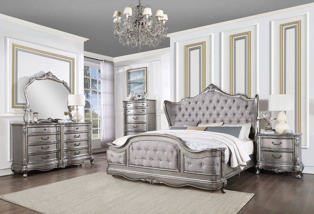 Ausonia - Mirror - Antique Platinum - Finish ACME 