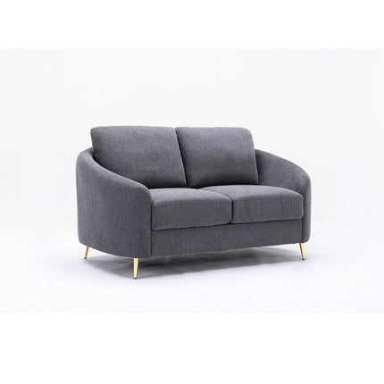 Yuina - Loveseat - Gray Linen ACME 