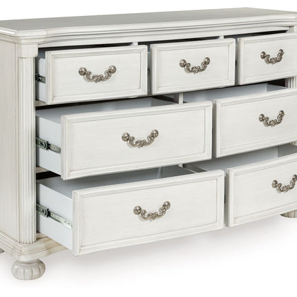 Montelaine - Antique White - Dresser Benchcraft® 