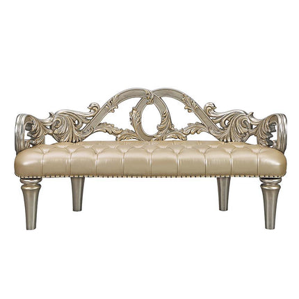 Danae - Bench - Champagne & Gold Finish ACME 