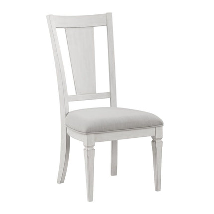 Katia - Side Chair (Set of 2) - Light Gray & Weathered White ACME 