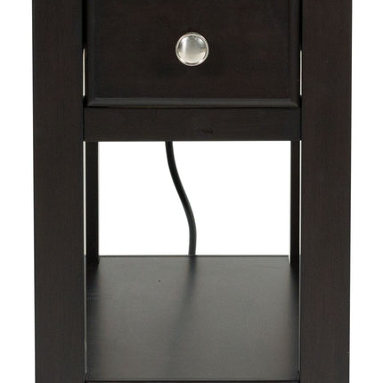 Drazmine - Brown - Chair Side End Table Signature Design by Ashley® 