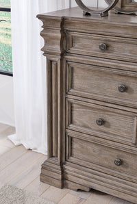 Thumbnail for Blairhurst - Light Grayish Brown - Dresser And Mirror - Tony's Home Furnishings