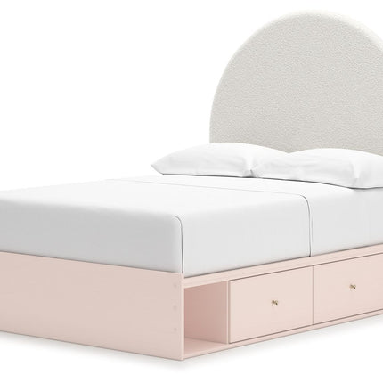 Wistenpine - Upholstered Panel Bed With Storage Signature Design by Ashley® 