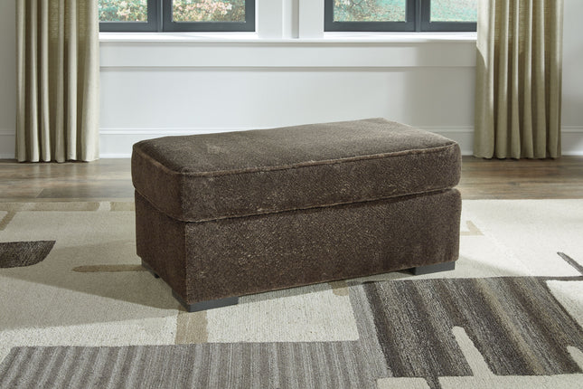 Aylesworth - Chocolate - Ottoman Benchcraft® 