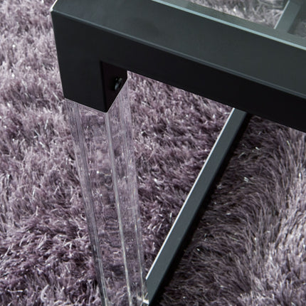 Nallynx - Metallic Gray - Square End Table Ashley Furniture 