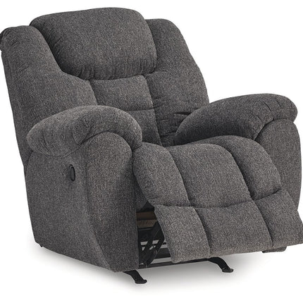 Foreside - Charcoal - Rocker Recliner Signature Design by Ashley® 