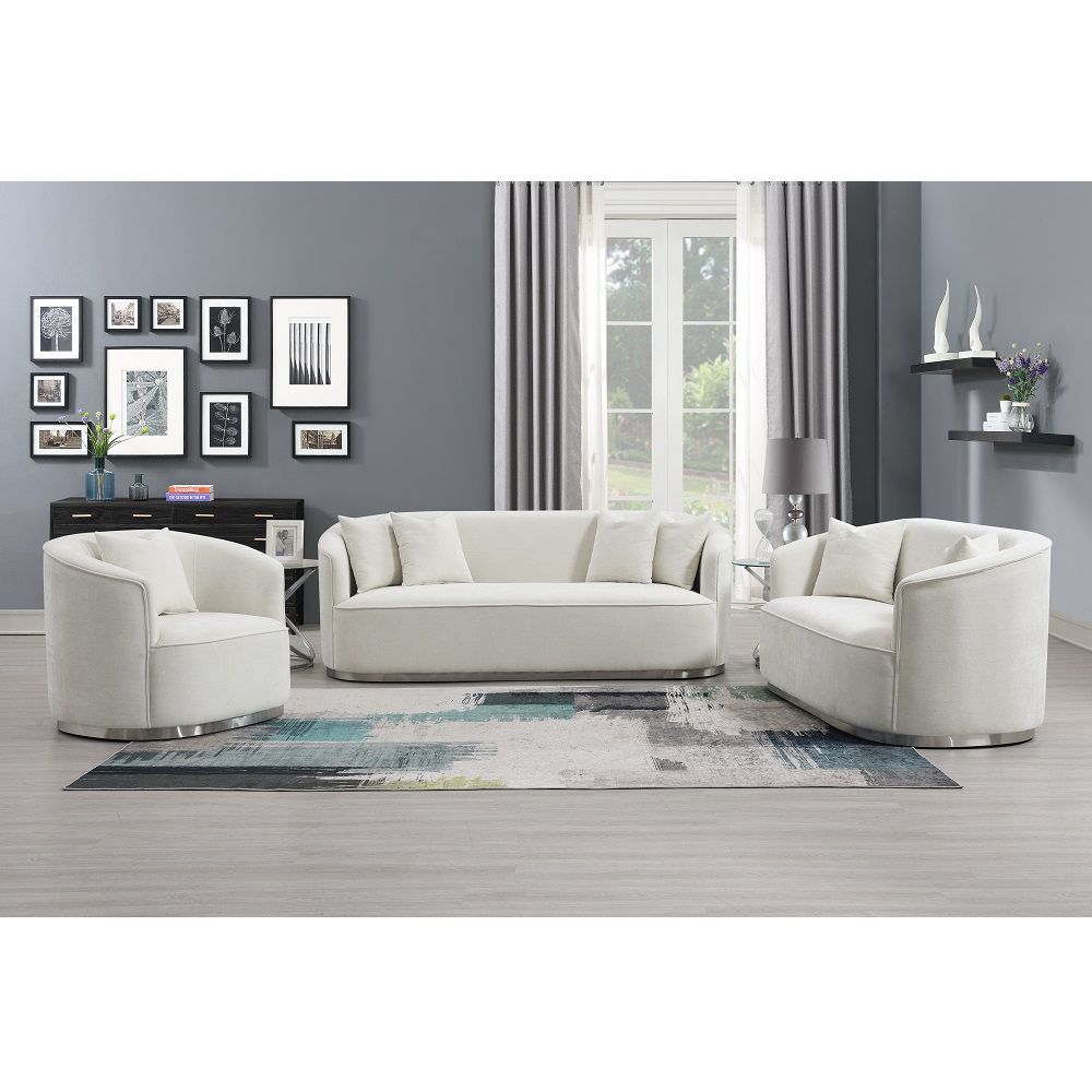 Odette - Sofa With 4 Pillows - Beige - Tony's Home Furnishings