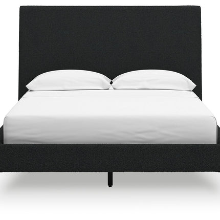 Cadmori - Upholstered Bed With Roll Slats Signature Design by Ashley® 