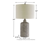 Thumbnail for Linus - Antique Black - Ceramic Table Lamp - Tony's Home Furnishings