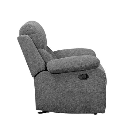 Kalen - Glider Recliner - Gray Chenille ACME 