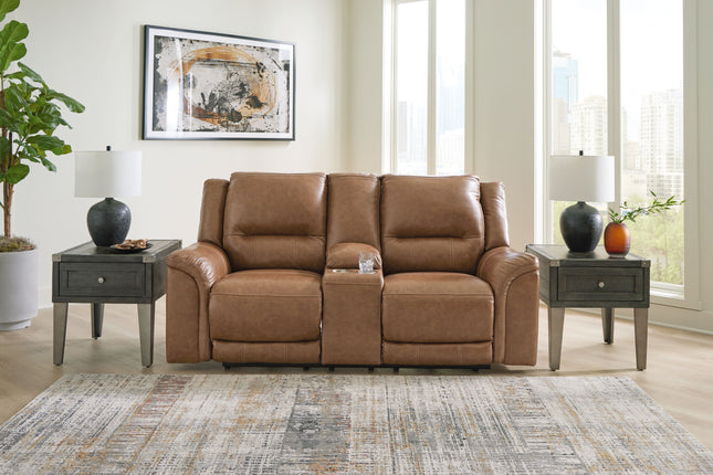 Trasimeno - Power Reclining Loveseat With Console Signature Design by Ashley® 