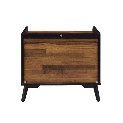 Jiranty - Accent Table - Walnut & Black Finish ACME 