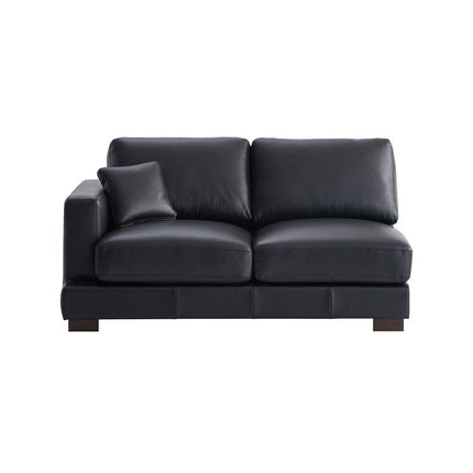 Geralyn - Sectional Sofa With 2 Pillows - Black ACME 