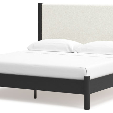 Cadmori - Upholstered Panel Bed Signature Design by Ashley® 