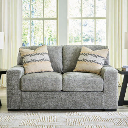 Dunmor - Graphite - Loveseat Signature Design by Ashley® 