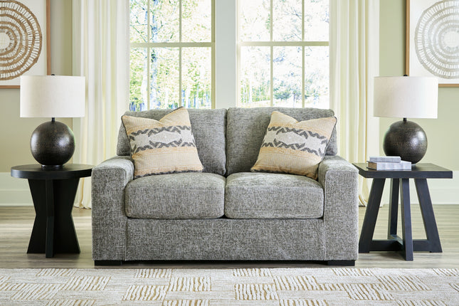 Dunmor - Graphite - Loveseat Signature Design by Ashley® 