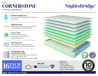 Cornerstone Contour Edge Plush Hybrid Mattress