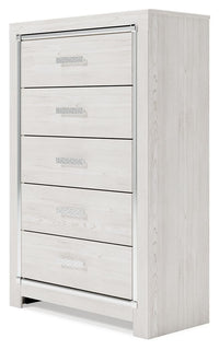 Thumbnail for Altyra - White - Five Drawer Chest - Tony's Home Furnishings