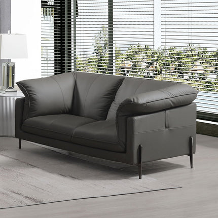 Tadi - Loveseat - Black Top Grain Leather ACME 