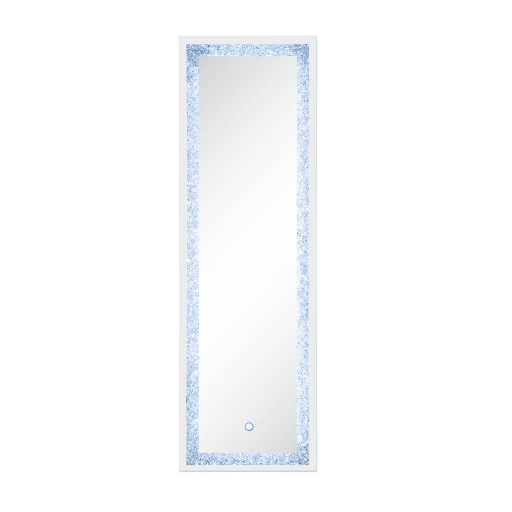 Noralie - Floor Mirror - Mirrored & Faux Diamonds - 60" ACME 