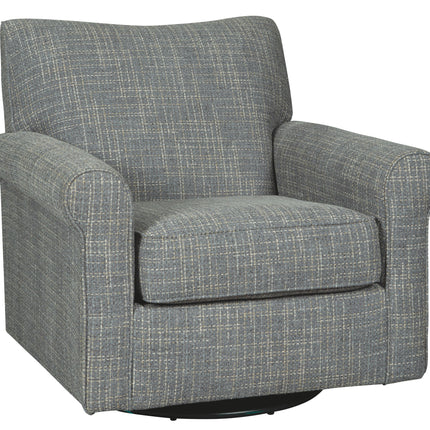 Renley - Ash - Swivel Glider Accent Chair Ashley Furniture 