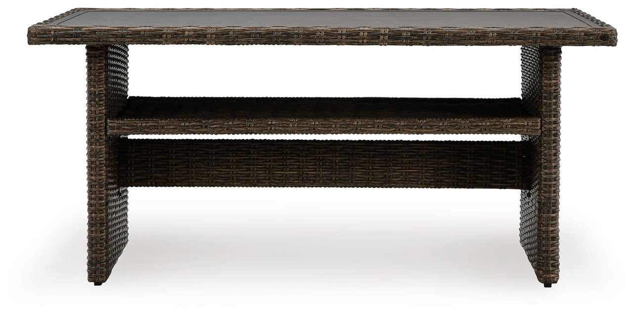 Brook Ranch - Brown - Rect Multi-use Table - Tony's Home Furnishings