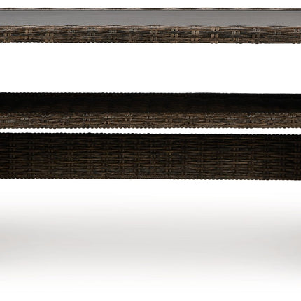 Brook Ranch - Brown - Rect Multi-use Table Signature Design by Ashley® 