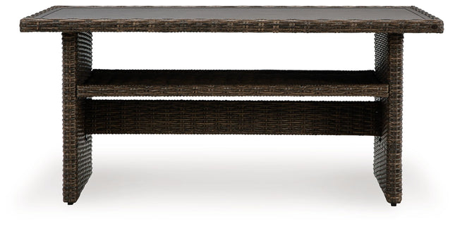 Brook Ranch - Brown - Rect Multi-use Table Signature Design by Ashley® 