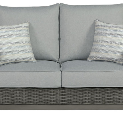 Elite Park - Gray - Loveseat W/Cushion Signature Design by Ashley® 