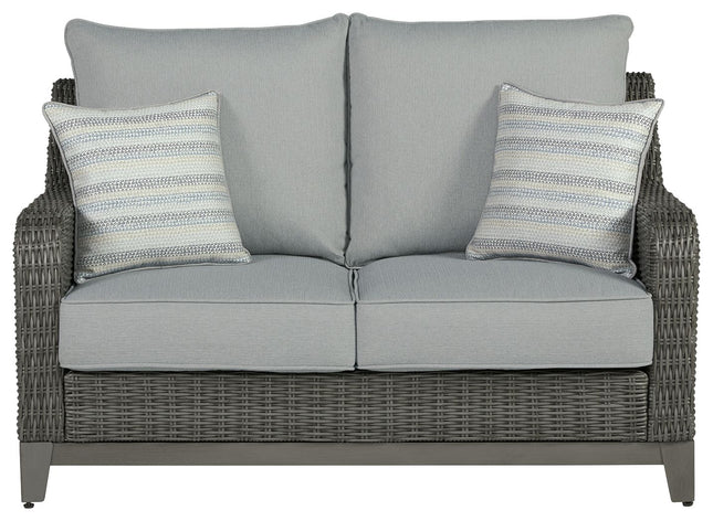 Elite Park - Gray - Loveseat W/Cushion Signature Design by Ashley® 