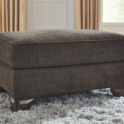 Miltonwood - Teak - Ottoman Ashley Furniture 