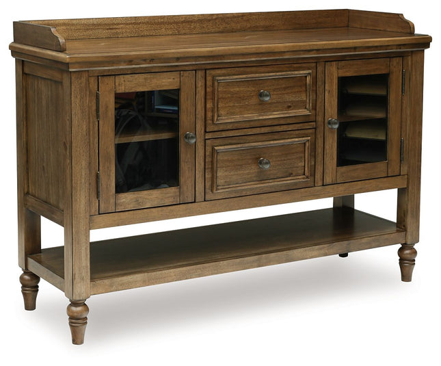 Sturlayne - Brown - Dining Room Server - Tony's Home Furnishings