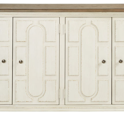 Roranville - Antique White - Accent Cabinet Ashley Furniture 