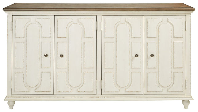 Roranville - Antique White - Accent Cabinet Ashley Furniture 