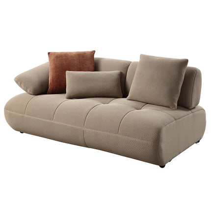 Carrick - Sectional Sofa With 6 Pillows - Beige ACME 